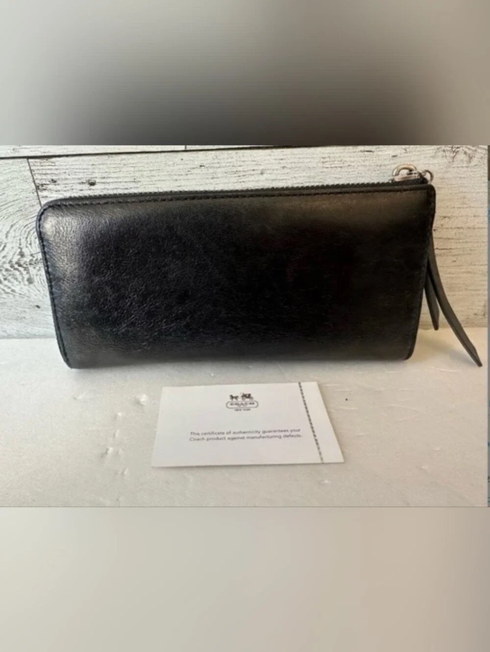 Coach Poppy Zip Wallet EUC - Picture 2 of 3